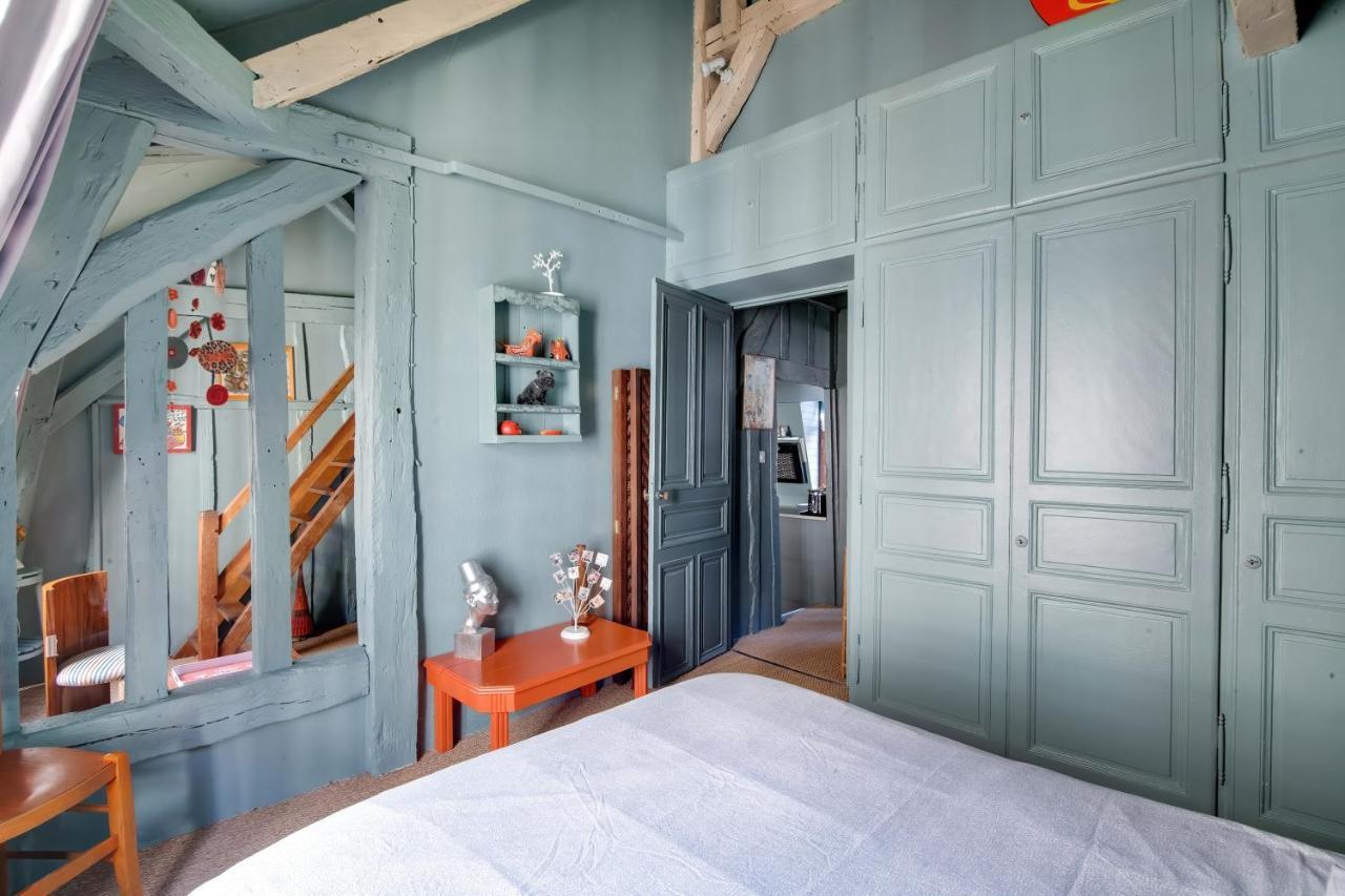Appartement Charmant A Troyes Avec Jardin Cloture 50 M² ภายนอก รูปภาพ