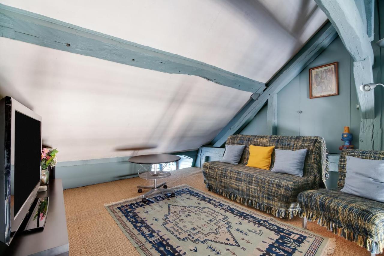 Appartement Charmant A Troyes Avec Jardin Cloture 50 M² ภายนอก รูปภาพ
