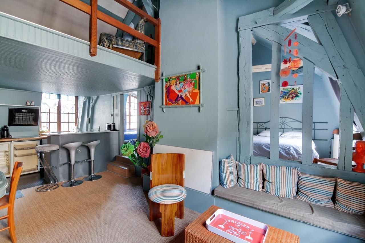 Appartement Charmant A Troyes Avec Jardin Cloture 50 M² ภายนอก รูปภาพ